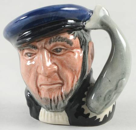 Character Jug Capt Ahab-Miniature - With Box Bx782