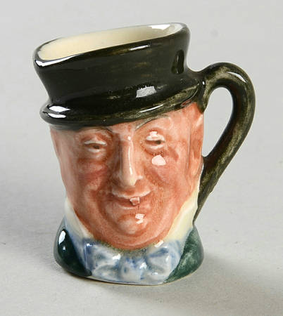 Character Jug Mr Micawber-Tiny - No Box