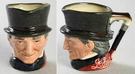 Character Jug John Peel-Small Grey Handle - No Box
