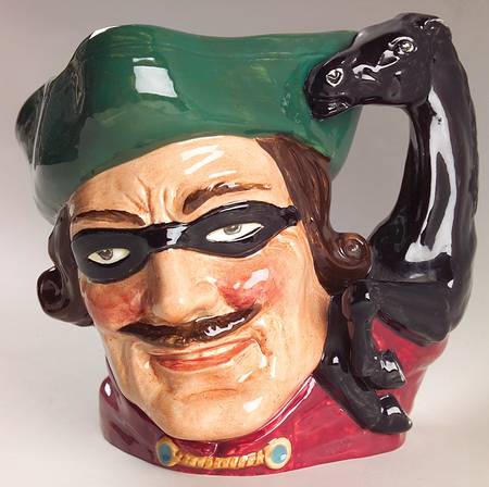 Character Jug Dick Turpin-Large - No Box