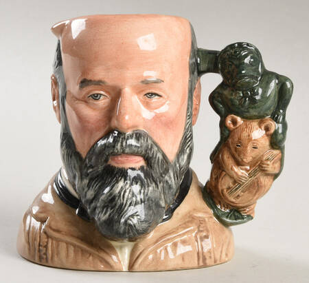 Character Jug George Tinworth-Small - No Box