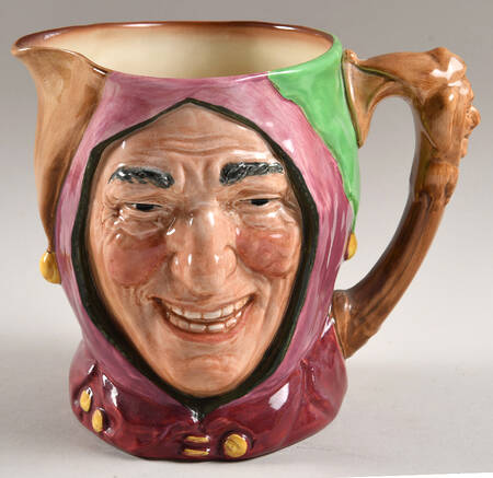 Character Jug Touchstone-Large-Jester - No Box
