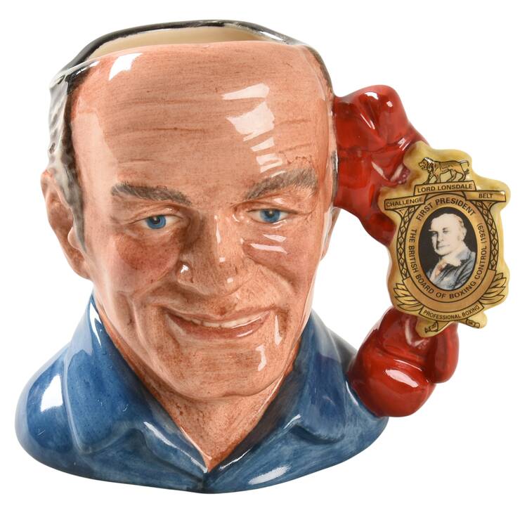 Character Jug Henry Cooper O.B.E.-Small - Nb924, No Box
