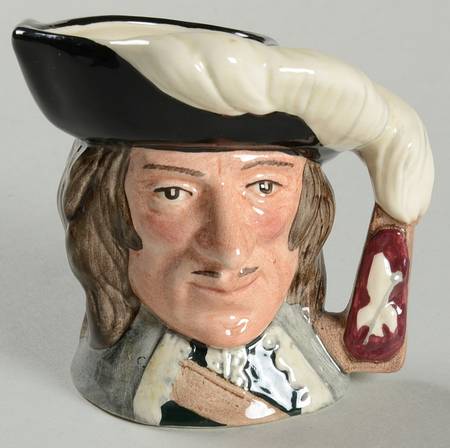 Character Jug D'Artagnan-Miniature - Nb676, No Box