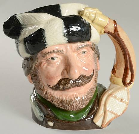 Character Jug Trapper-Lg Misprint - No Box 649a