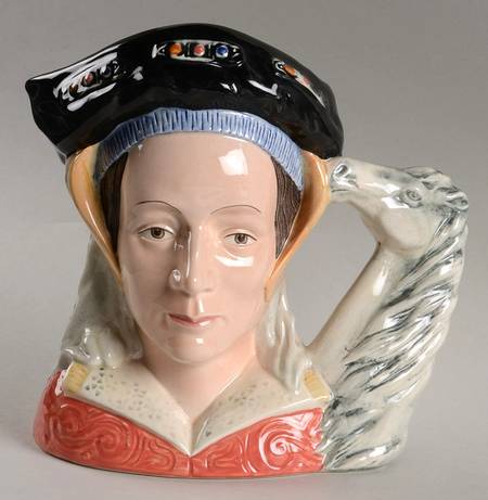 Character Jug Anne Of Cleves-Horse Ears Down - With Box Bx691