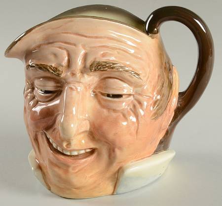 Character Jug Farmer John-Large Handle Inside - No Box