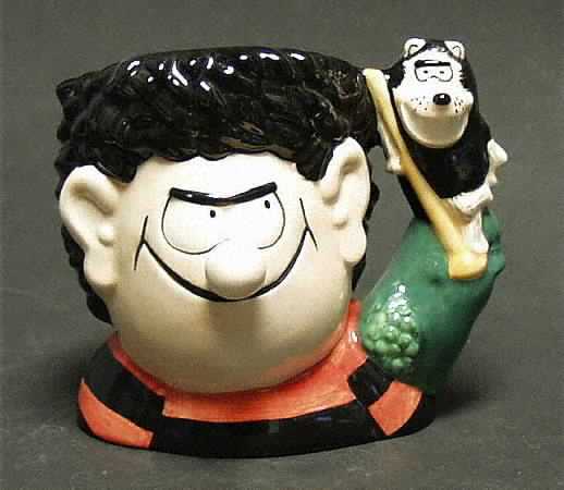 Character Jug Dennis & Gnasher-Small - Nb666, No Box