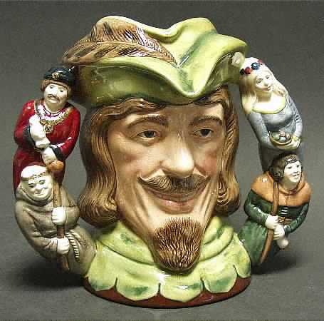 Character Jug Robin Hood-Large/Style 3 - No Box