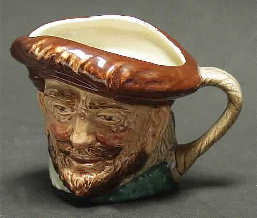 Character Jug Drake-With Hat-Small - Nb711, No Box