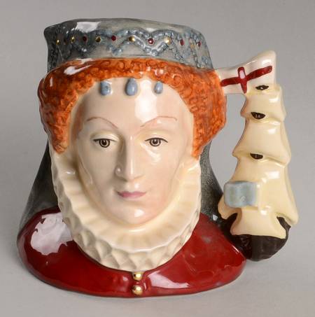 Character Jug Queen Elizabeth I - Bx1082 With Box