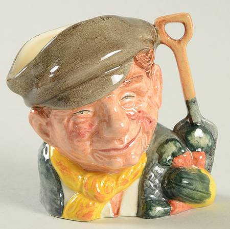 Character Jug The Gardener-Miniature - Nb660, No Box