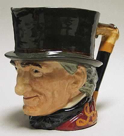 Character Jug John Peel-Large Black & Orange Handle - Nb817, No Box
