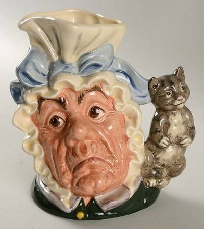 Character Jug Cook And The Cheshire Cat-Large - No Box229a