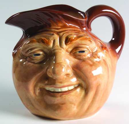 Character Jug John Barleycorn-Lg Handle Outside Jug - No Box