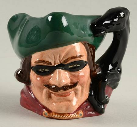 Character Jug Dick Turpin-Miniature - No Box