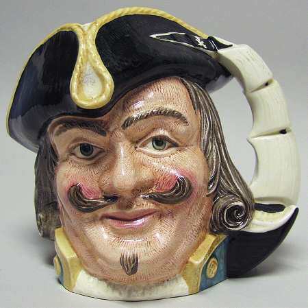 Character Jug Captain Henry Morgan-Large - No Box