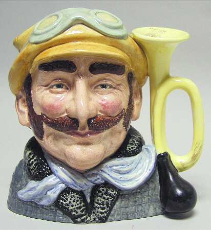 Character Jug Veteran Motorist-Large - With Box Bx677