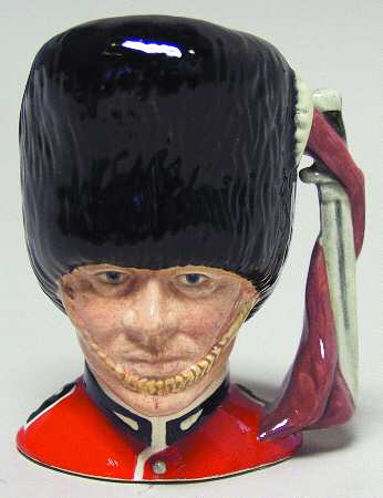 Character Jug Guardsman-Small - No Box