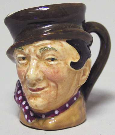 Character Jug Sam Weller-Miniature - No Box