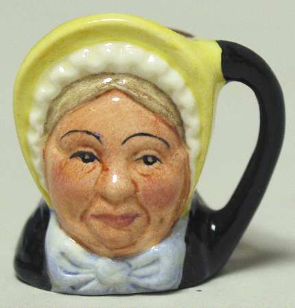 Character Jug Betsy Trotwood-Tiny - No Box