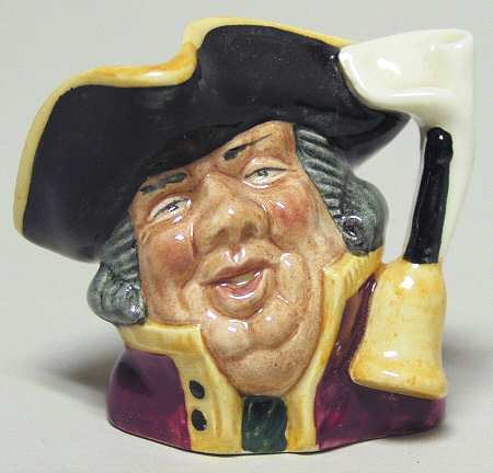 Character Jug Town Crier-Miniature - Nb709, No Box