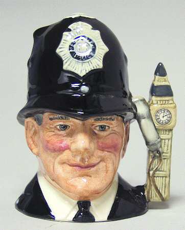 Character Jug London Bobby-Small/Var 1 - No Box