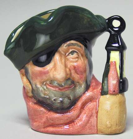 Character Jug Smuggler-Small - Nb659, No Box