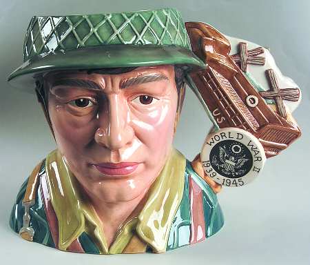 Character Jug World War Ii-Large - With Box Bx857