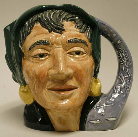 Character Jug The Fortune Teller-Large - No Box