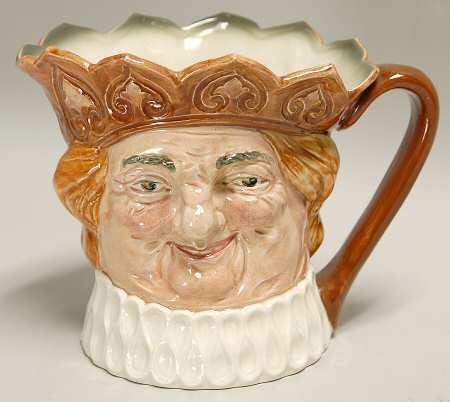 Character Jug Old King Cole-Large/Var 2-Brown Crown - Nb853, No Box