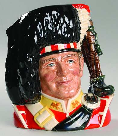 Character Jug The Piper-Large - Boxed