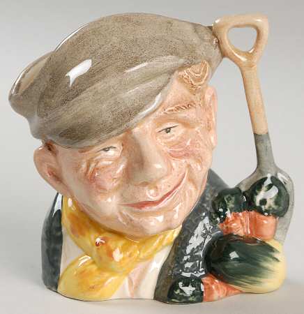 Character Jug The Gardener-Small/Style 1-Var 2 - Nb680, No Box