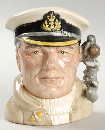 Character Jug The Sailor - Anchor Handle - With Box Bx871