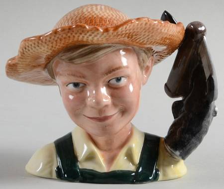 Character Jug Huckleberry Finn-Small - With Box Bx926