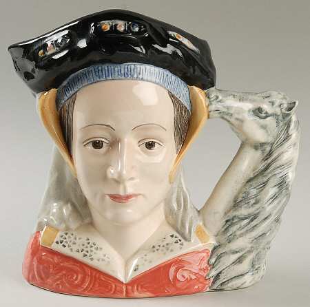 Character Jug Anne Of Cleves-Large-Horse Ears Up - Nb1025, No Box