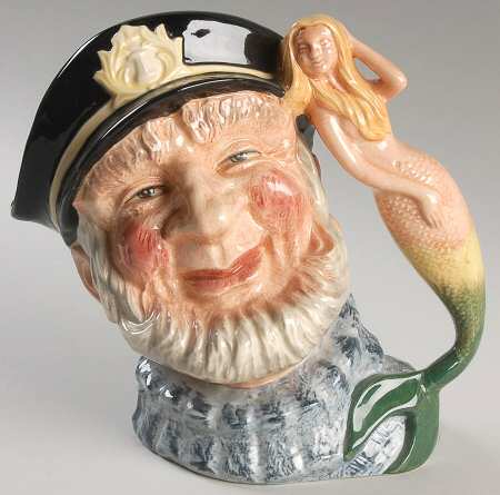 Character Jug Old Salt-Large/Var 2 - With Box Bx957