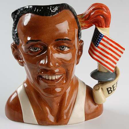 Character Jug Jesse Owens-Large - Boxed