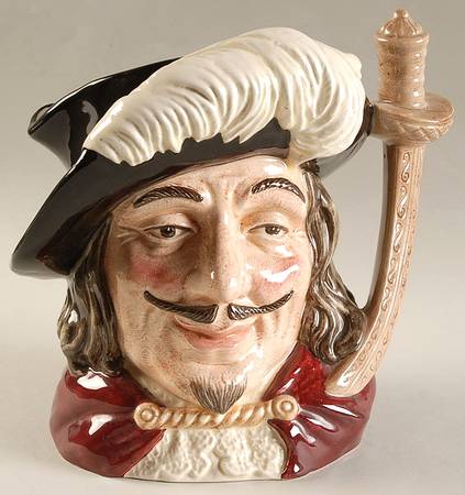 Character Jug Porthos-Large - No Box