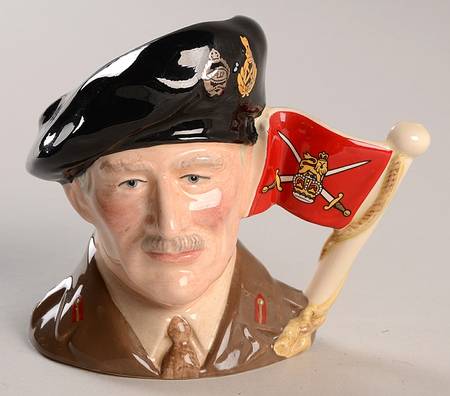 Character Jug Viscount Montgomery Of Alamein-Small - No Box-Nb1111