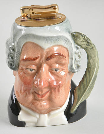 Character Jug-Cigarette Lighter The Lawyer-Table Lighter - Boxed
