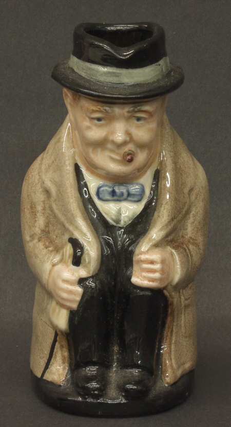 Character Toby Jug Winston Churchill-Small-1940 Stamp - Boxed