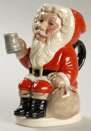 Character Toby Jug Father Christmas-Small - No Box