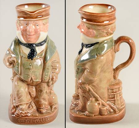 Character Toby Jug Cap'n Cuttle-Small - Boxed