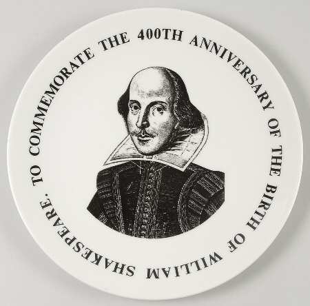 Royal Doulton Plate Shakespeare - No Box