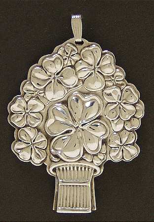 Sterling Medallions and Whistles Good Luck-Whistle - Boxed