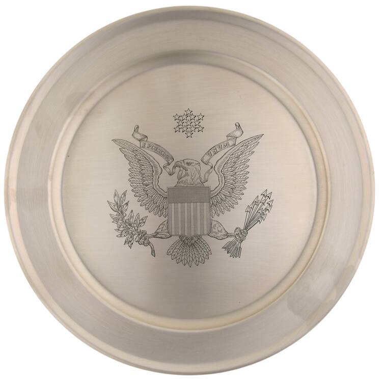 Reed & Barton Plate The Great Seal - Boxed
