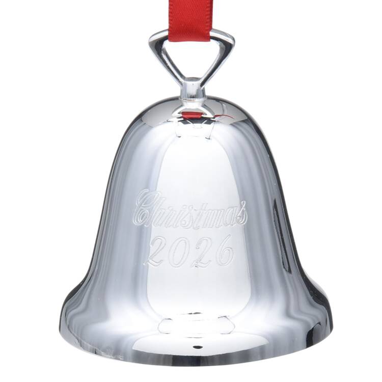 Silverplate Christmas Bell Christmas 2026 Bell - Boxed
