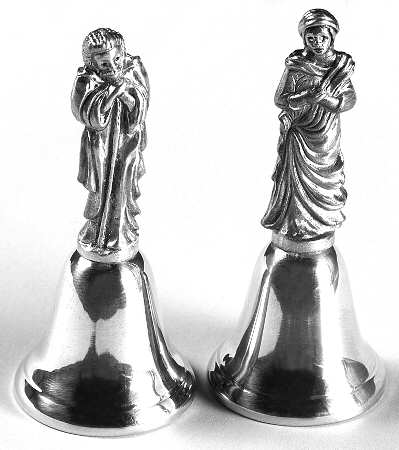 Nativity-Bells Noblewoman And Joseph - Boxed