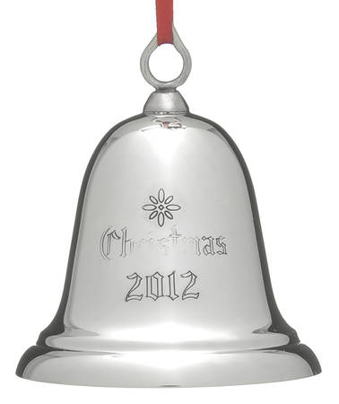Sterling Christmas Bell 2012-Sterling Bell - No Box